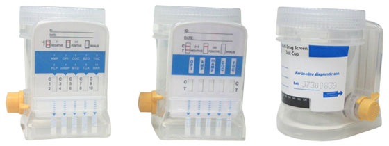 Push Button Drug Test Cups